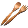 Olivewood Salad Servers