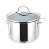 Cool Kitchen Pro Green Cuisine Covered Stock Pot