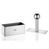 Rectangular Stainless Steel Forming Mold w/Tamper
