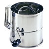 Stainless Steel Hand Crank Sifter - 8 Cup