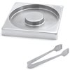Swissmar Cocktail Glass Rimmer and Tongs