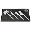 Swissmar 4-PC Slim-Line High Polished Stainless Steel Cheese Knife Set